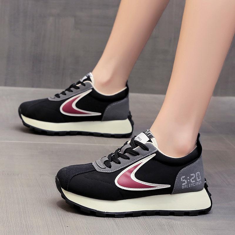 

Туфли Forrest Gump на толстой подошве, женские весенние новые универсальные спортивные повседневные туфли Little Daddy для выступлений на ногах 40