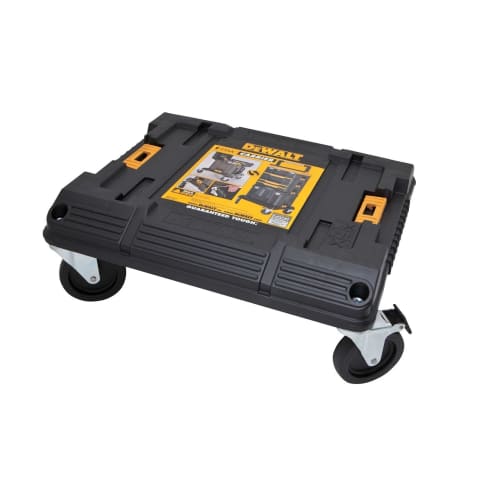 DeWalt TSTAK Carrier Tool Box, Storage Case, Toolbox, Mobile Cart, Stackable Storage, Maximum Load Capacity 100kg (DWST17889)