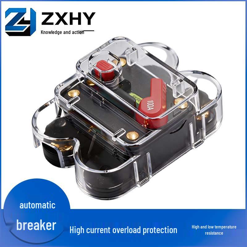 

High-Demand Car Audio Automatic Circuit Breaker Reset Fuse Holder & Overload Protector 300A