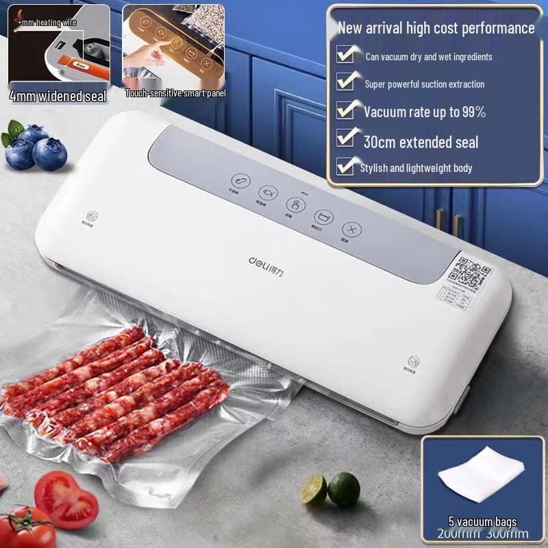 Deli LM668 Automatic Dry & Wet Vacuum Sealer