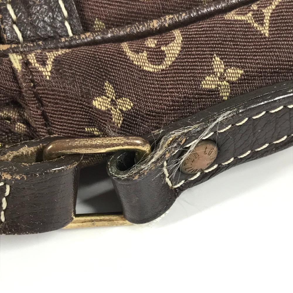 Louis Vuitton  M95228 Monogram Mini-Lin Danube Pochette Crossbody Shoulder Bag