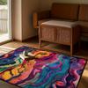 Large Area Mat Extra Large Non Slip Machine Washable Indoor Outdoor Floor Mat Soft Lightweight Living Room Patio Bedroom Front