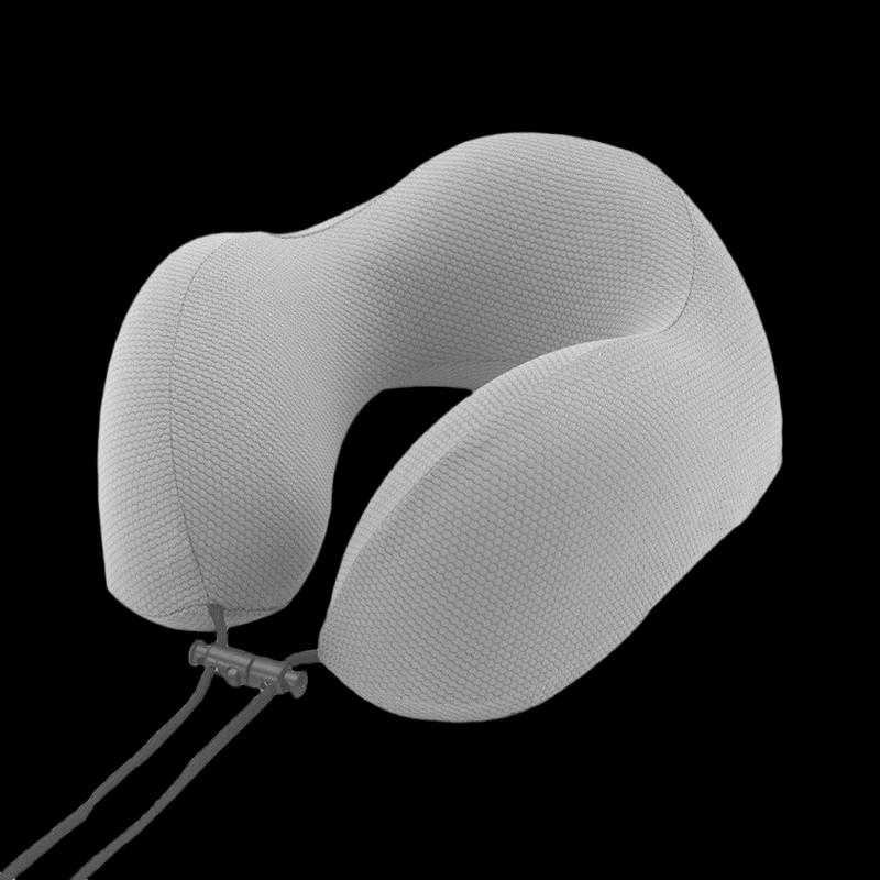 Oreiller de voyage cervical en mousse à mémoire de forme en forme de U Ou Jie Wang