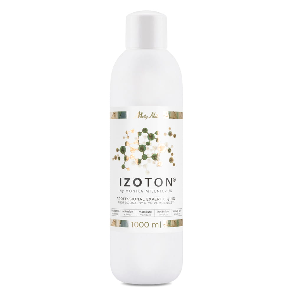 IZOTON® von Monika Mielniczuk Molly Nails professionelles Hilfsfluid Dehydrierung Haftung Maniküre-Inhibition Acryl-Gel 1000ml
