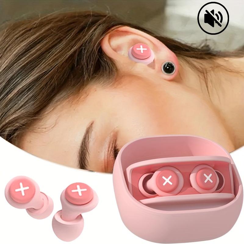 1PAIR earplugs anti-noise super sound insulation sleep artifact student dormitory sleep professional noise reduction anti-noise snoring