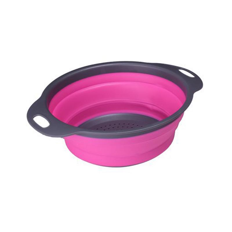 

Популярный 1 шт или 1 комплект с ручкой складной фильтр рекламный овощной фруктовый силиконовый прочный стиральный корзина 5 цветов Big розы красного