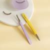 [Picasso Collezioni] Round Tip Tweezers (Yellow, Purple) Choose 1