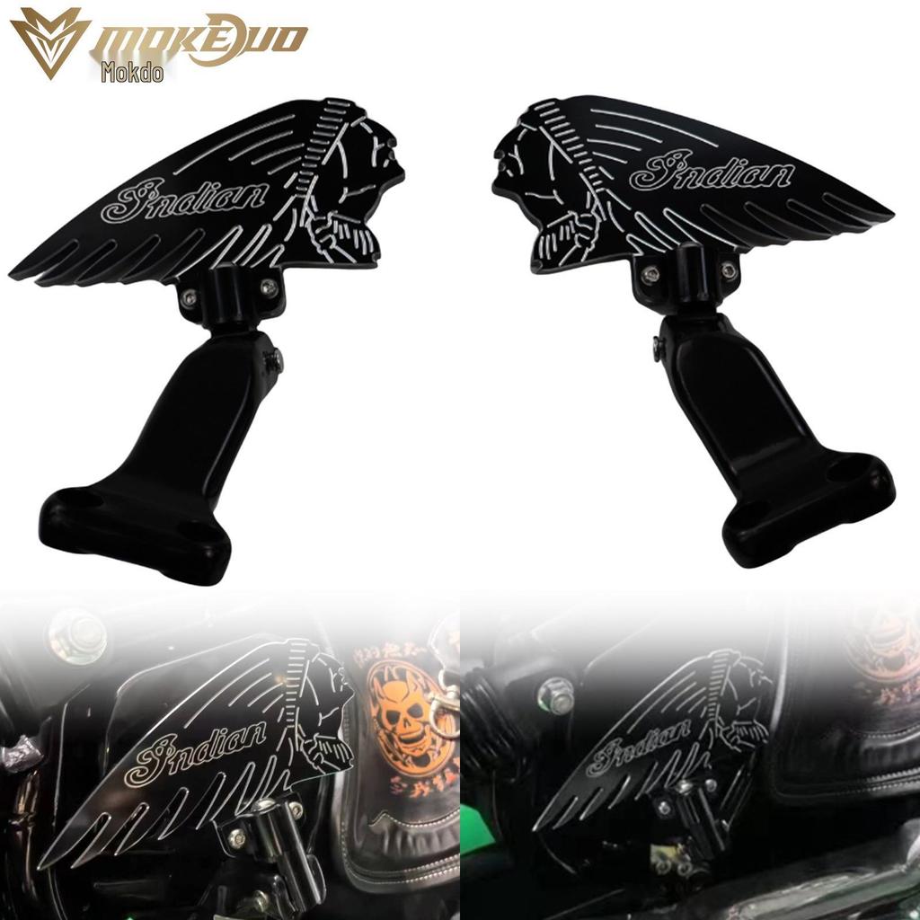 Indian Scout Bobber Modified Rear Passenger and Light Cavalry Foot Pedals