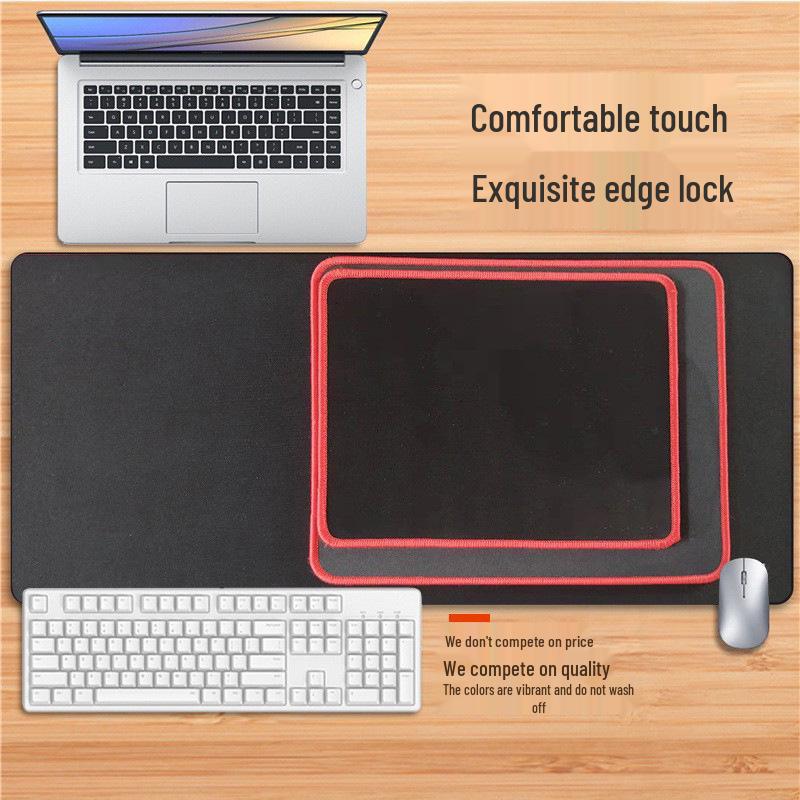 

Simple Rubber Office Keyboard & Gaming Mouse Pad with Logo Printing 260x210x3mm with Logo