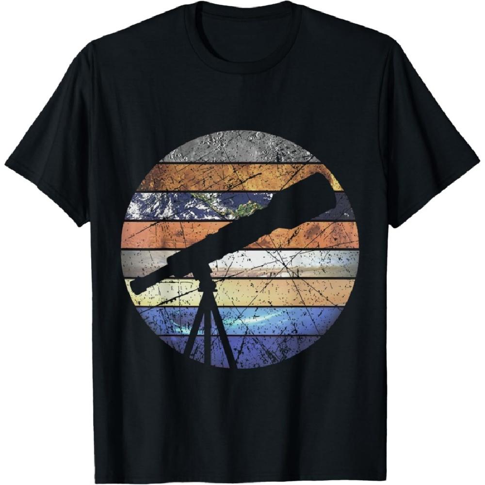 

All Planets Solar System Telescope Astronomy T-Shirt S