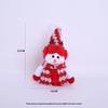 DIY Christmas Snowman Doll Decoration Ornament for Atmosphere and Scene Arrangement