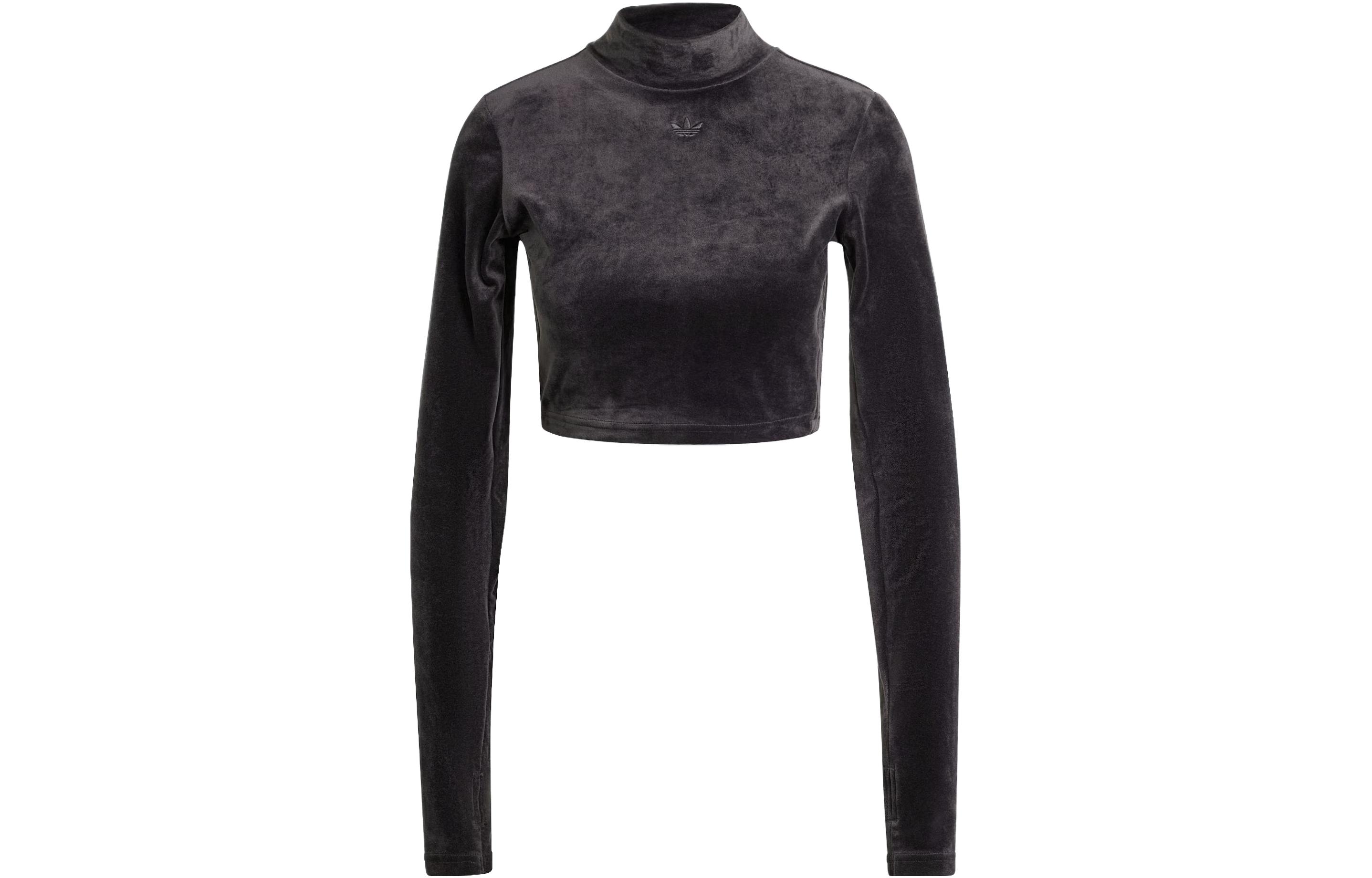 Adidas Originals Velvet Crop Top IT9660 L