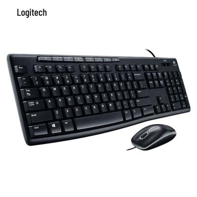 Logitech Kabelgebundene Tastatur- und Maus-Kombination