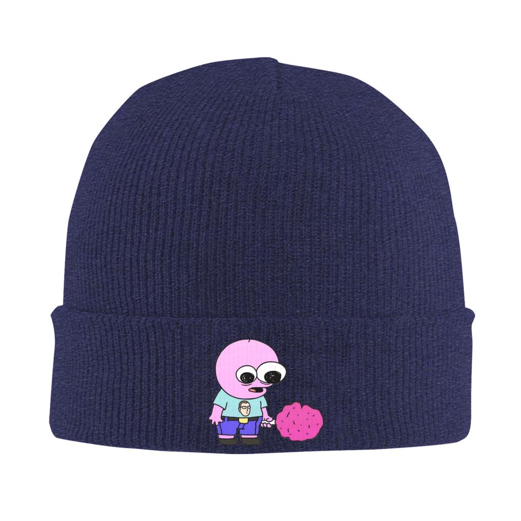 Pim Reaches Depression Smiling Friends Beanie Hats Bonnet Hats Adult Fashion Outdoor Sport Knit Hat Spring Design Elastic Caps
