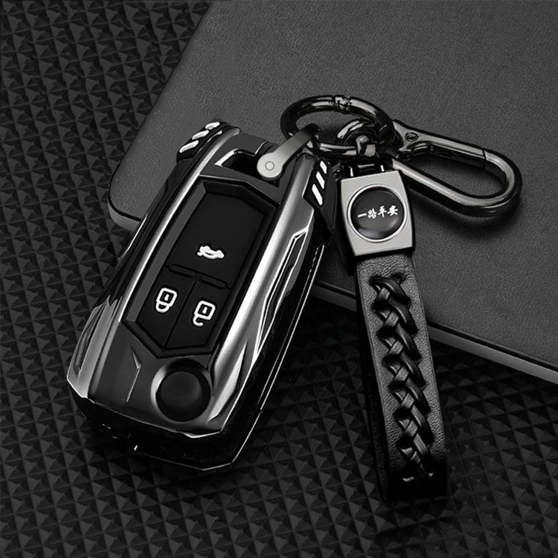 Zinc Alloy Car Key Case Cover Shell For Buick For Chevrolet Cruze Aveo Trax Opel Astra Corsa Meriva Zafira Antara J Accessories