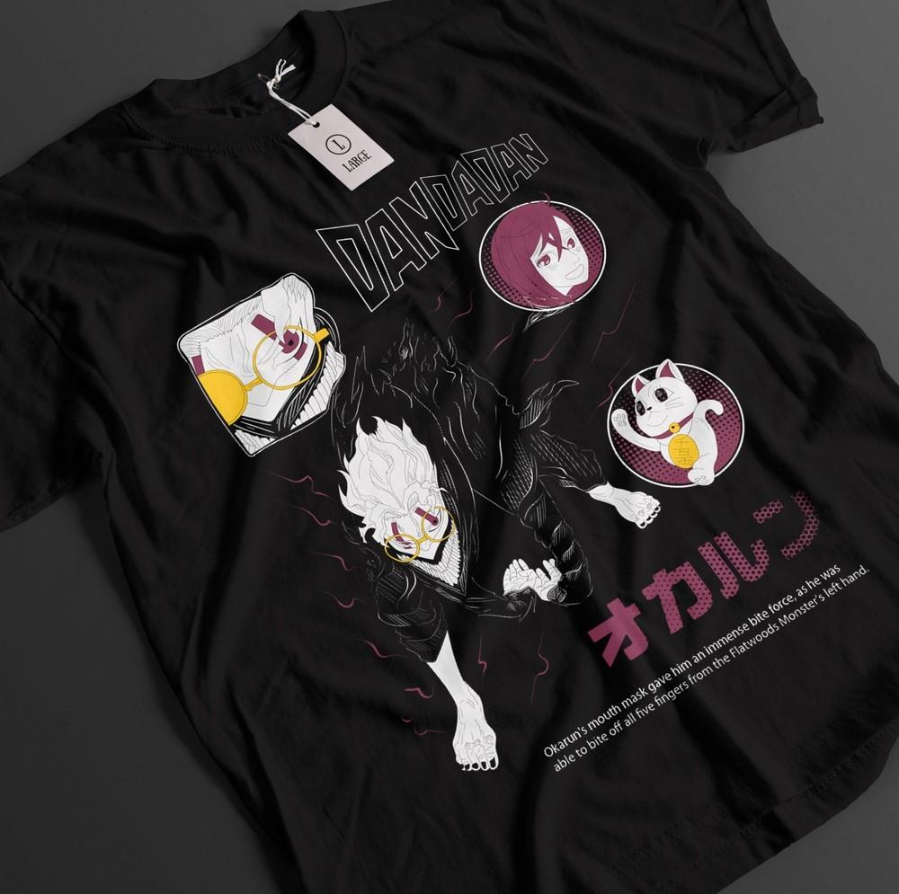 

Dandadan T-shirt Okarun Shirt Momo Seiko Ayase Top Aira Turbo Granny Unisex Tee 4XL