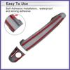 Door Handle Cover Trim for Toyota Highlander Tailgate Handle Cover Black Auto