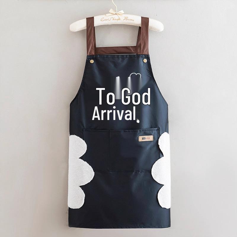 

Waterproof, Oil-proof Sleeveless Kitchen Apron - Unisex, Anti-stain, Wipeable Waist Apron