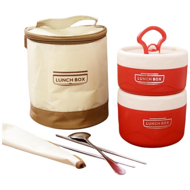 Eposder Stainless Steel Insulated Lunch Box with Bag