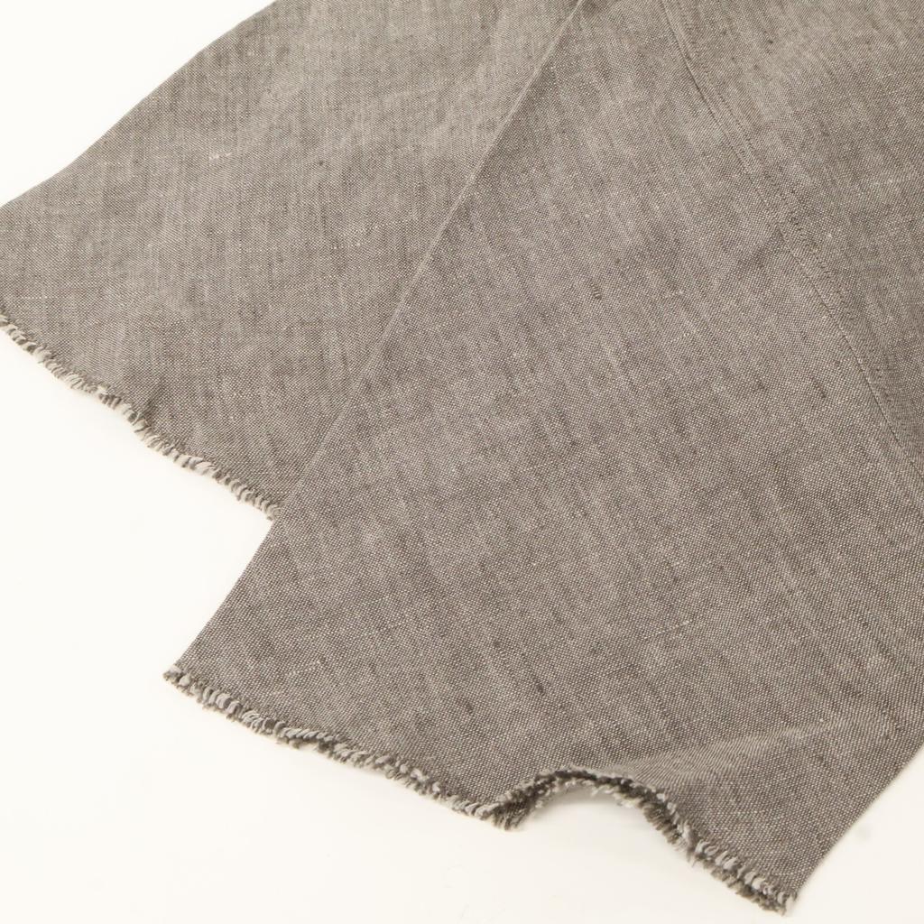 Babaghuri [Excellent Condition] J0512FB521 100% Linen Short Sleeve dress M grayUsed