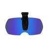 Polarized Clip Sunglasses for Men Women Rimless Flip Up Driving Glasses UV Protection Shades for Beach Fishing