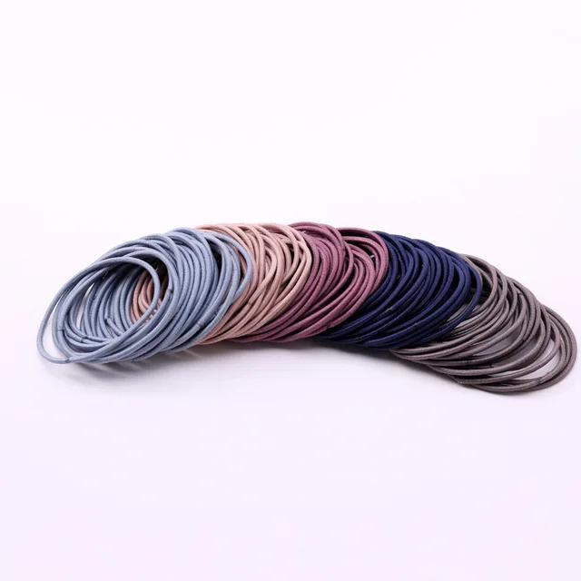 10/30/50/100uds/bolsa 5CM Accesorios para el Cabello Mujer Gomas Elásticas Scrunchies Gomas Elásticas para el Cabello Niña Sujetador de Cola de Caballo Gomas para el Cabello