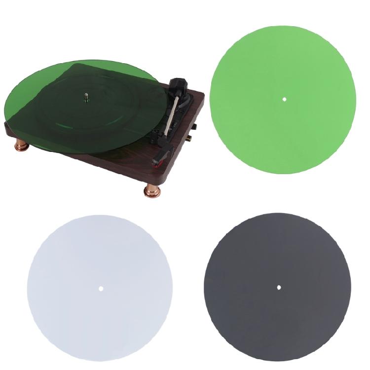 Vinyls Record Acrylic Mat Record Platter Slipmat Acrylic Turntable Mat Replacement for 12Inch Record Player Easy to Use