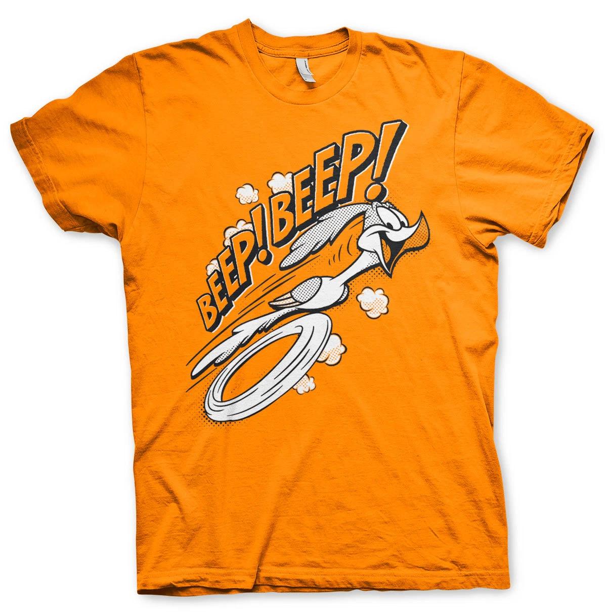 Looney Tunes   BEEP BEEP Men s T Shirt S 4XL Sizes 5 M