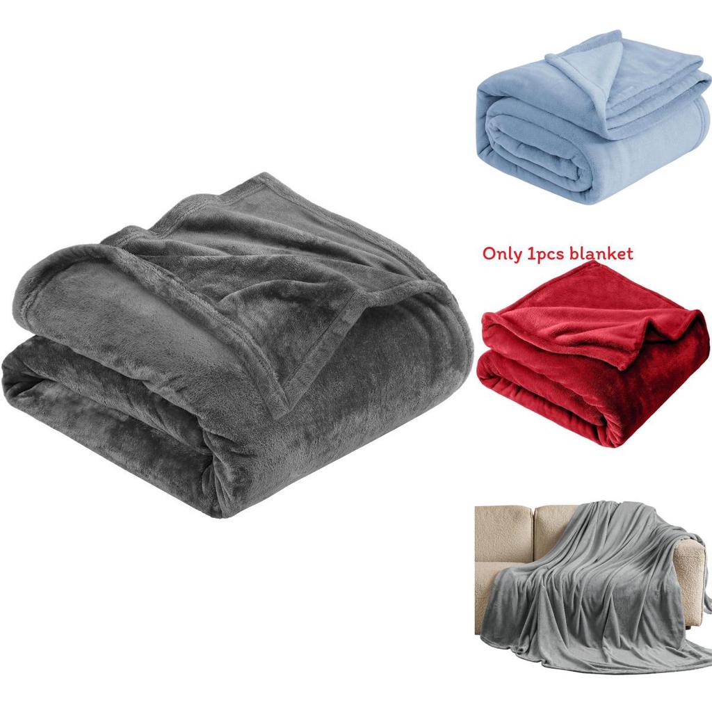 Plush Blanket With Lightweight Design For Living Room Decor