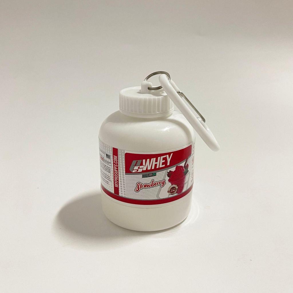 Tragbarer Proteinpulver-Spender: Kompakte Fitnessflasche aus PP-Material