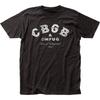 CBGB Distressed Unisex T-shirt Music Classic Concert Rock Band Tee New Black