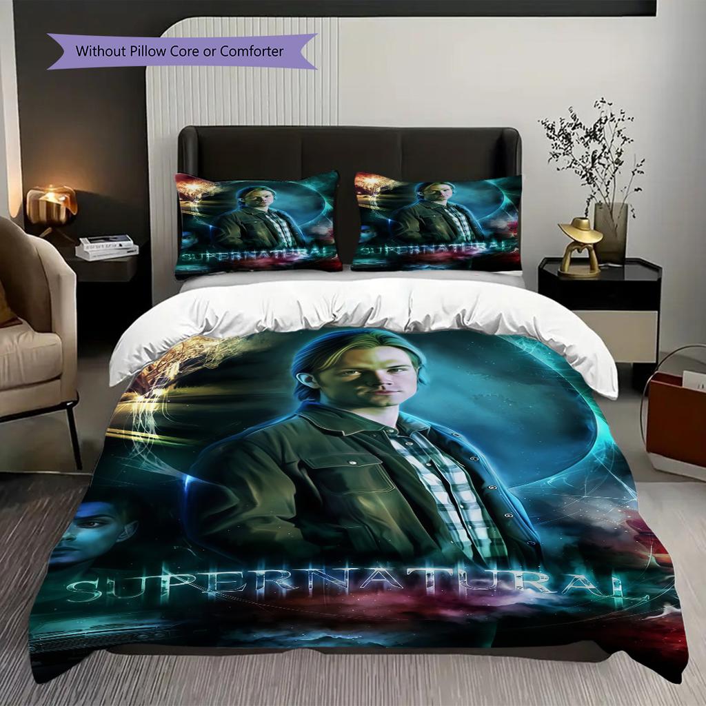 Supernatural Journey Threepiece Set 1 Duvet Cover 2 Pillowcase Without Core Duvet Cover And Pillowcase Bedding Set Soft And Comfortable