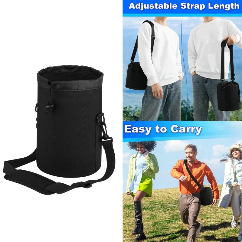 Strong Fire Pit Protective Bag Constructed from Thickened polyamide Includes Padded modifiable belt for Camping and Hiking excursions