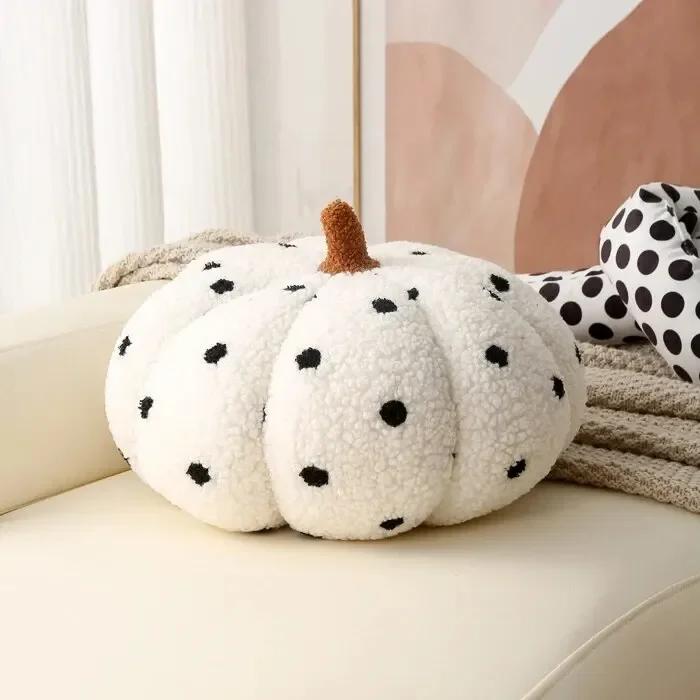 Pumpkin Pillow, Pumpkin Decor, Cute Plush PP Cotton Filled Cushion, 3D Home Decoration,Halloween Sofa Decoration Pillow