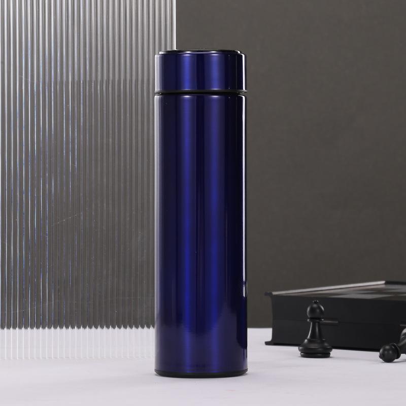 Business Straight Cup 304 Stainless Steel Thermos Cup, Business Gift Cup, Portable Smart Temperature Cup