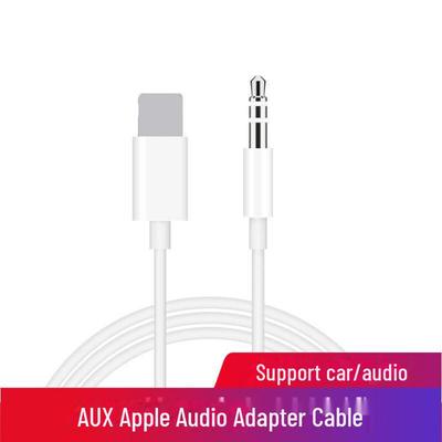 Apple Lightning til 3,5 mm lydadapterkabel for iPhone 12 og bilens AUX-lyd.
