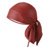 Schnelltrocknendes PU Durag Hip Hop Piraten Bandana Hut Mode Turban Hijab Biker