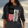Summer Spring Casual Top Womens Clothing Paris Round Distressed Tshirt Short Sleeved Round Neck Tshirt Harajuku Streetwear