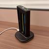 4 Controller Charging Stand for NS2 Magnetic Controller Charging Dock Station with Light Gamepad Chargers Base