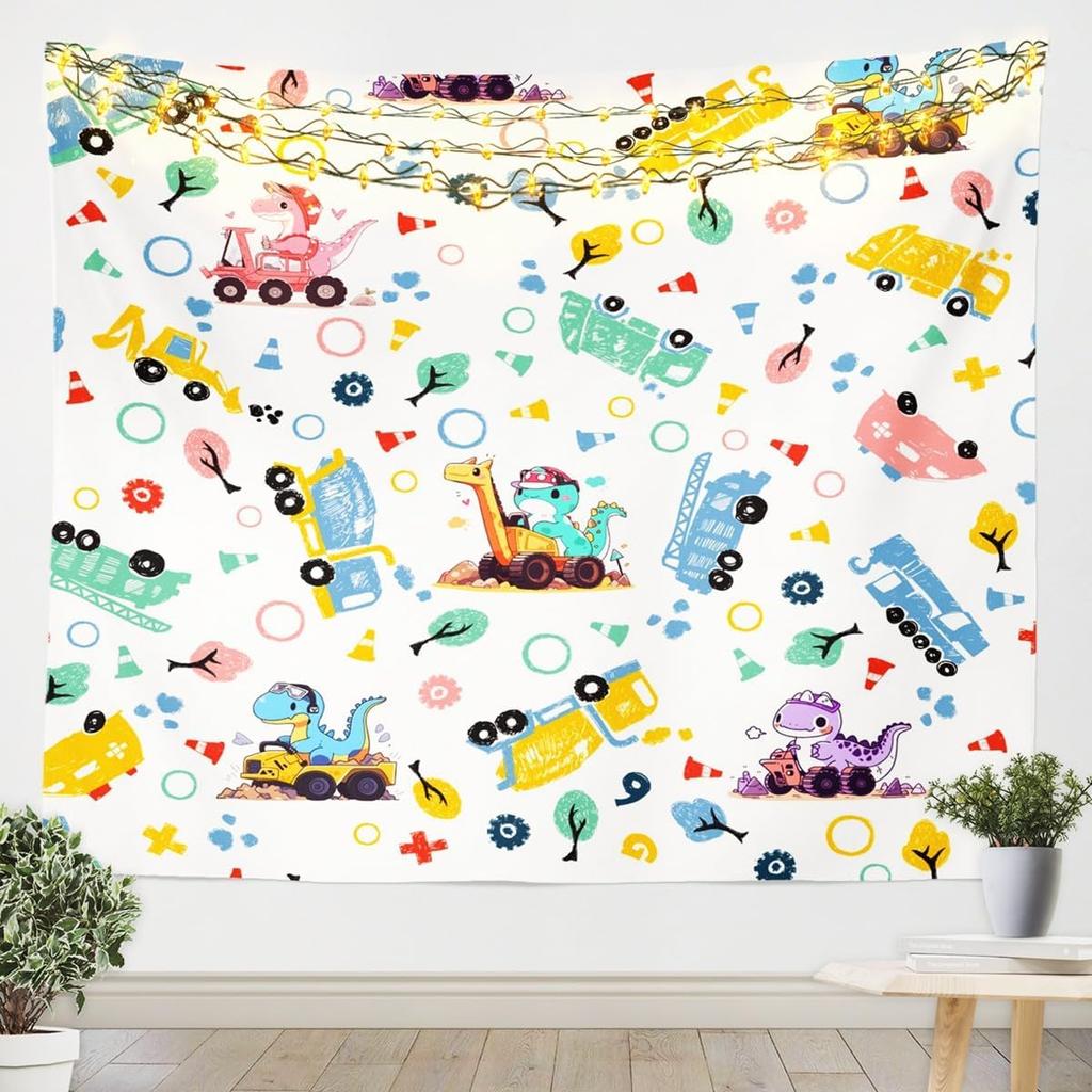 3D Parrot Tapestry,Palm Leaves Floral Wall Hanging Art Kids Boys Girls Home Room Decor,Tropical Wild Animal Plant Wall Blanket