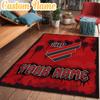 Custom Name Athletico Football Rug Office Rug Chair Mat Non Slip Carpet Rugs for Bedrooms Dining Room Living Room Home Decor Gifts