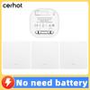 Battery-free, Waterproof, Self-powered Smart Switch; Wireless and Adhesive, Remote Control for Easy Household Use.