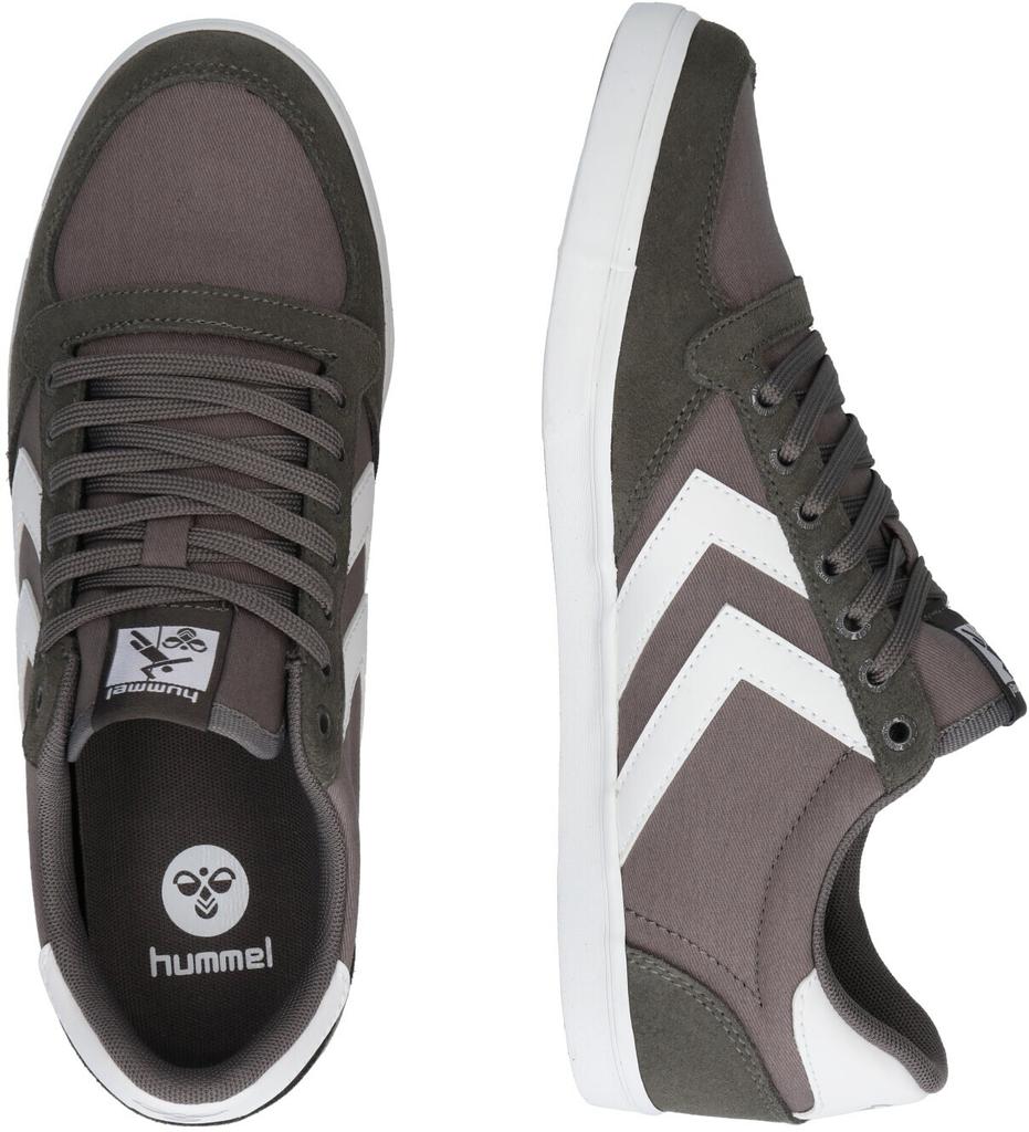 Sneakers Hummel Slimmer Stadil Low Canvas Castlerock/white