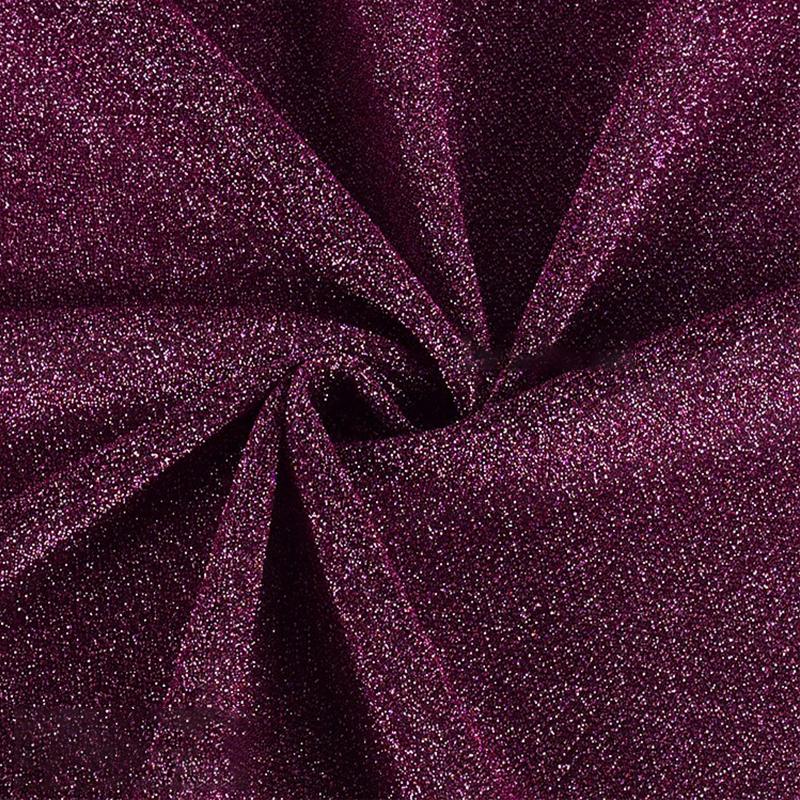 NEW Glitter Yarn Fabric Soft High Stretch Particles Starry Bright Cloth For Colorful Stage Costume Wedding Decor Textiles Fabric