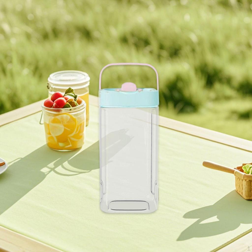 Water Pitcher Beverage Dispenser Large Capacity Portable Fruit Infuser Teapot