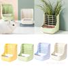 Rabbit Hanging Hay Feeder for Guinea Pigs Hay Feeding Rack Small Animal Feeder Sack Rabbit Food Dispensers for Cage