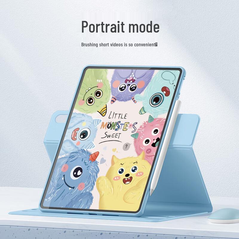 Shell Sister 360-Degree Rotating Stand Protective Case for Huawei MatePads