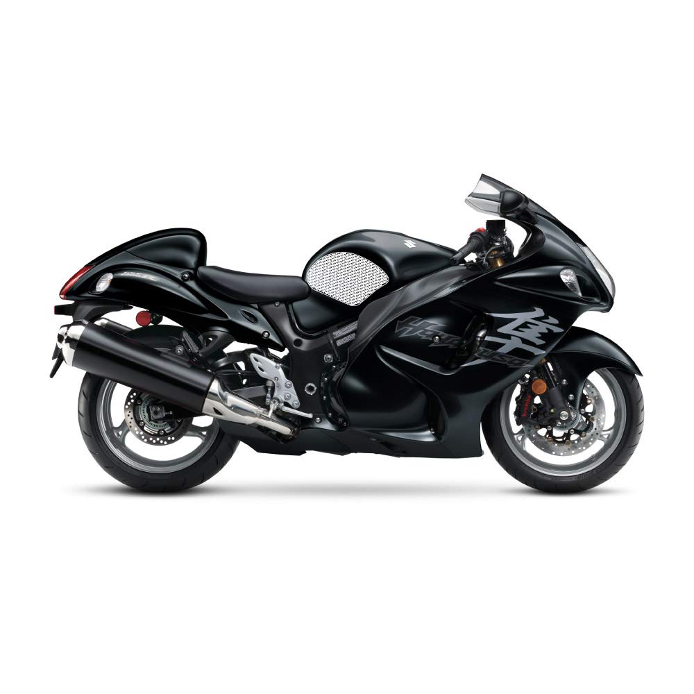 STOMPGRIP Traction Pad Tank Kit for GSX1300R Hayabusa (1999-2017) ICON Clear, Part Number 55-14-0055