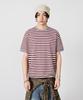 Dimiteulibeullaeg Border Stripe Ringer T-Shirt_3 Color