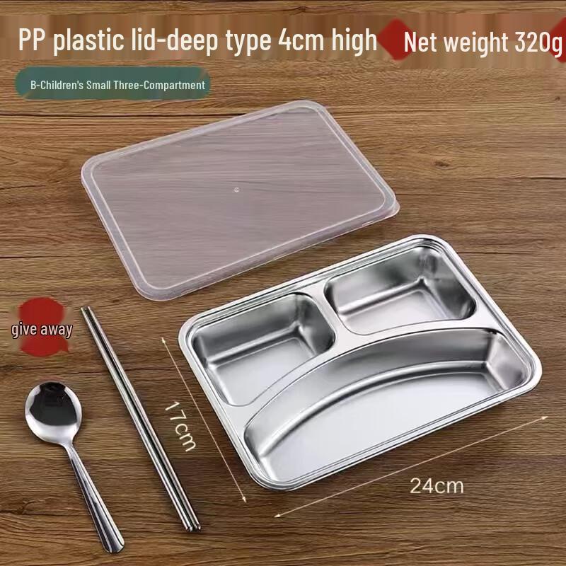316 Stainless Steel Partitioned Lunch Box